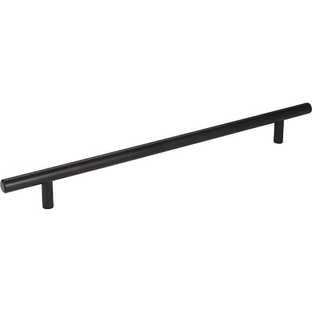 Elements 256 mm Center-to-Center Matte Black Naples Cabinet Bar Pull 336MB